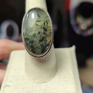 Prehinite with Epidote Ring 8